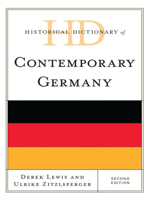 cover image of Historical Dictionary of Contemporary Germany